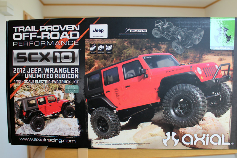 AXIAL SCX10 JEEP WRANGLER UNLIMITED RUBICON アキシャルジープ